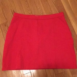 Boden Bright Red Skirt 12R